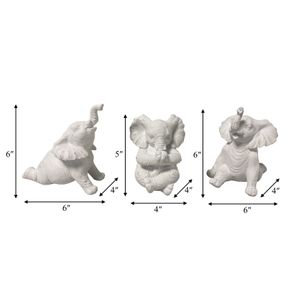 WALTONTON SET OF 3 WHITE DECOR 6 (IN) 9