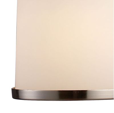 Brooksdale 5″ Wide 1-Light Mini Pendant - Satin Nickel