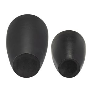 DUTTONBURN SET OF 2 BROWN VASES 14 (IN) 9