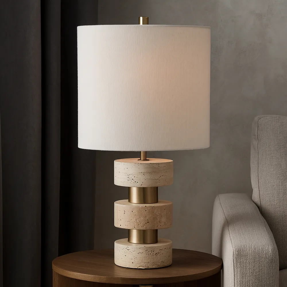 BECKETTCREST TAN LAMP 24 (IN)