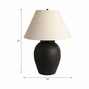 DARRENWAY BLACK LAMP 27 (IN) 7