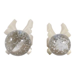 DASHCROSS SET OF 2 WHITE DECOR 13 (IN) 6