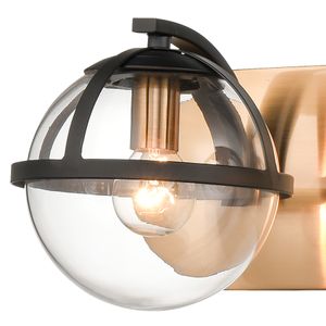 Davenay 31'' Wide 4-Light Vanity Light - Satin Brass 5