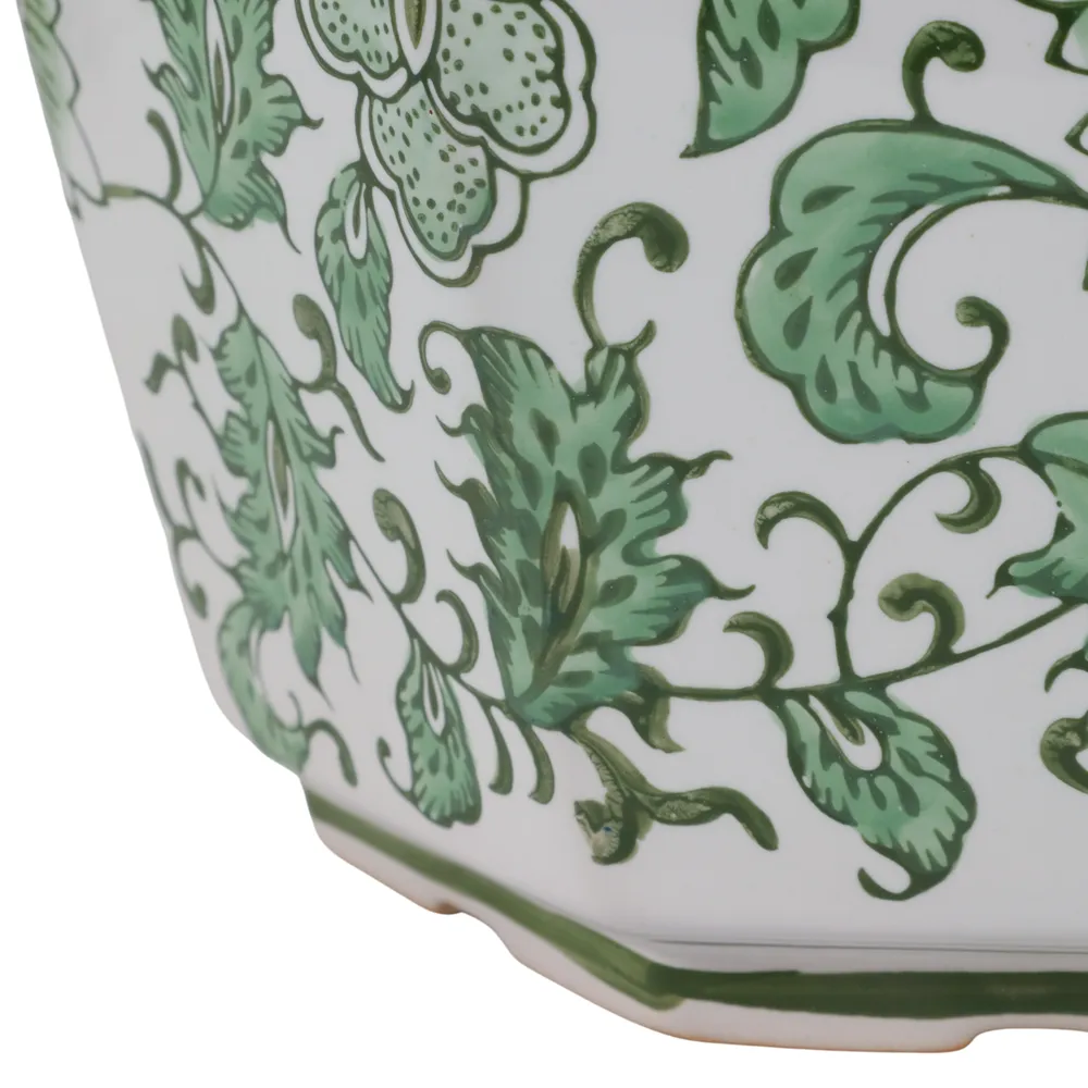 ENOCHFIELD SET OF 2 GREEN PLANTER 9 (IN)