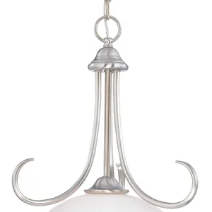 Bella 16'' Wide 1-Light Pendant - Brushed Nickel 3