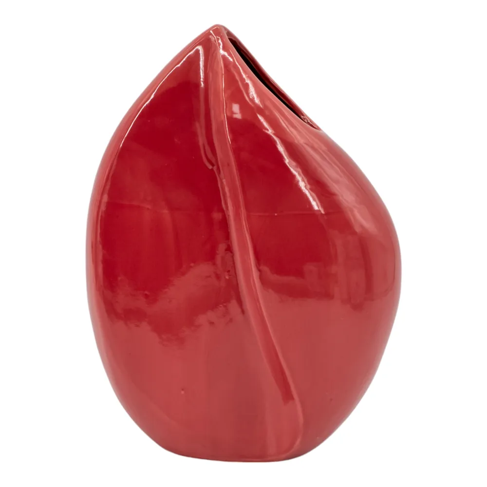 HAMMONDPORT RED VASE 14 (IN)