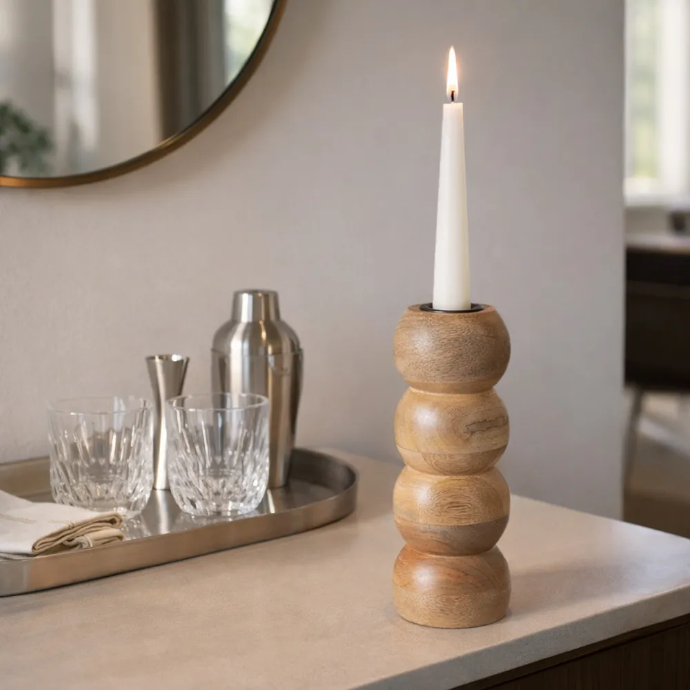 HOLCOMBLEY BROWN VOTIVE HOLDER 7 (IN)