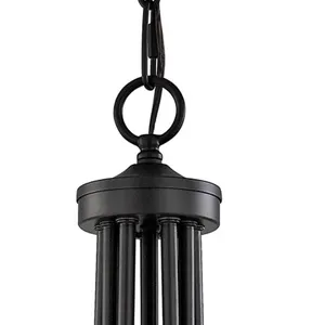 Arlington 36'' Wide 9-Light Chandelier - Oil Rubbed Bronze with White Glass 3