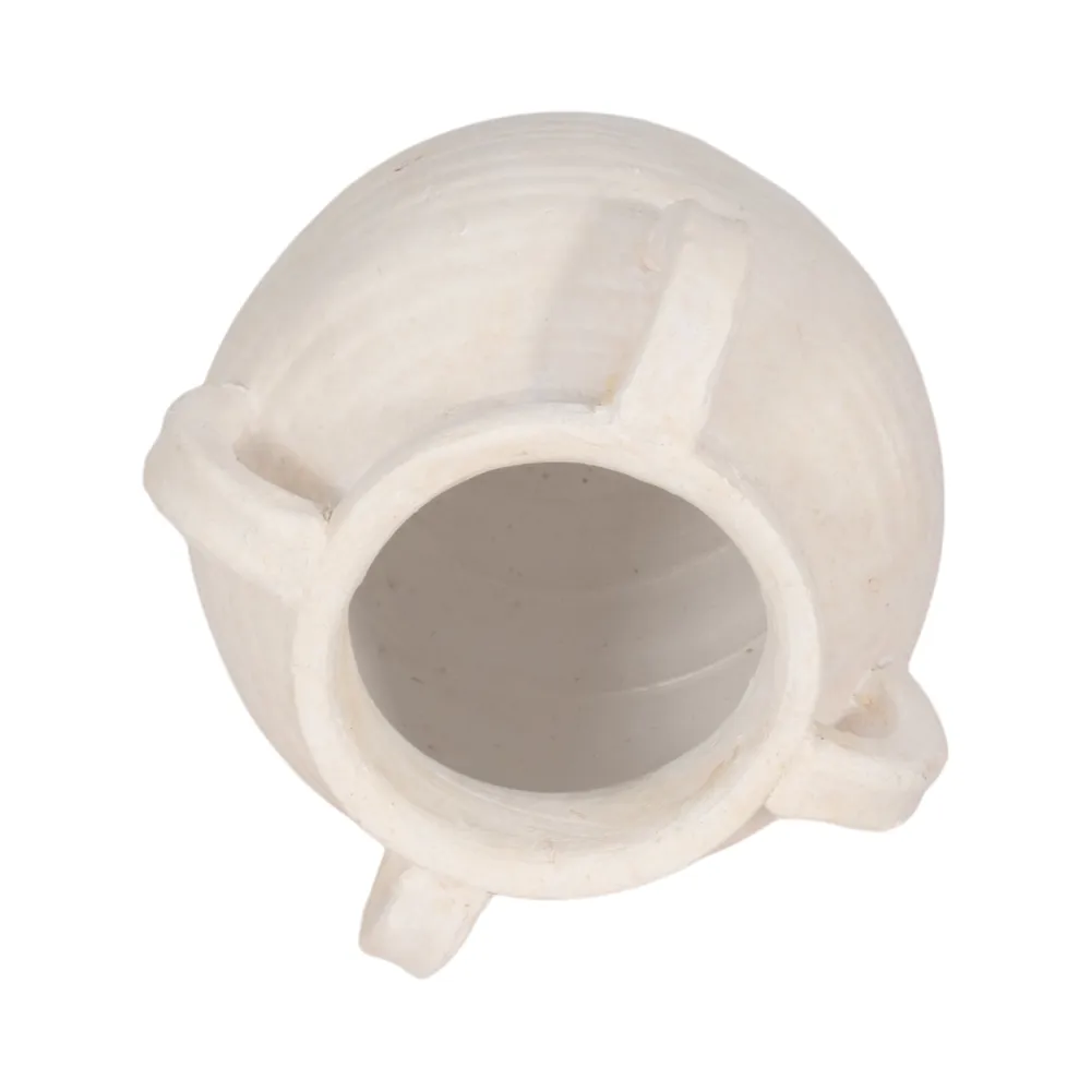 SKYELAKE WHITE VASE 10 (IN)