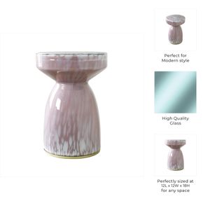 DEXTERMORE WHITE TABLE 18 (IN) 10