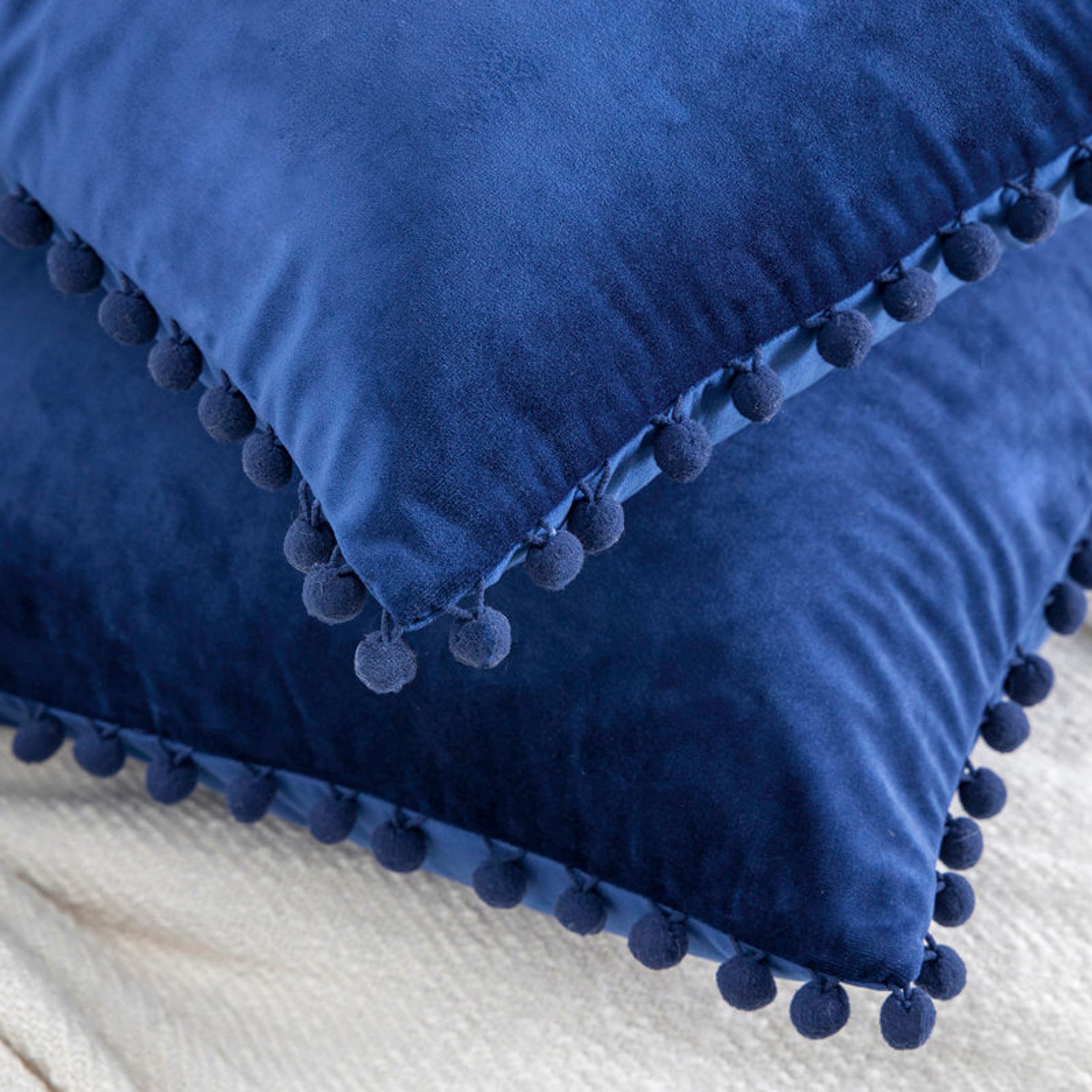 Alaundra Tassels Reversible Throw Pillow