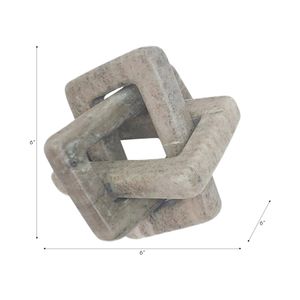 BIRCHCROSS BEIGE DECOR 7 (IN) 10