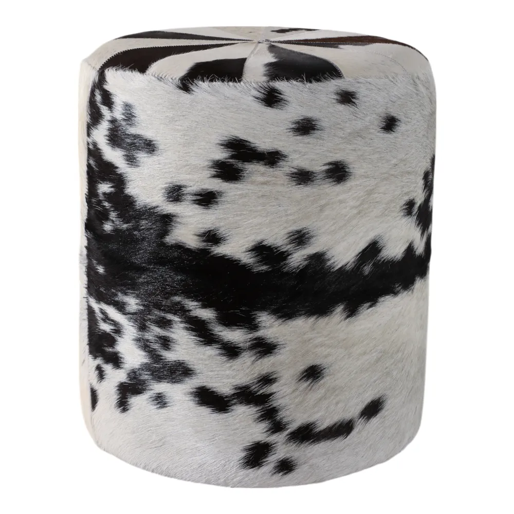 SARAHFORD BLACK OTTOMAN 19 (IN)