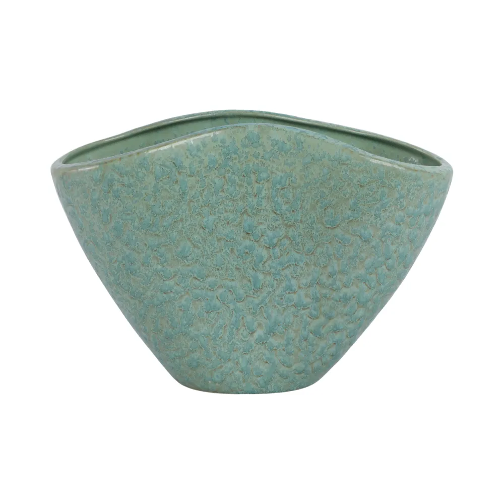 TIPTONPARK GREEN VASE 9 (IN)