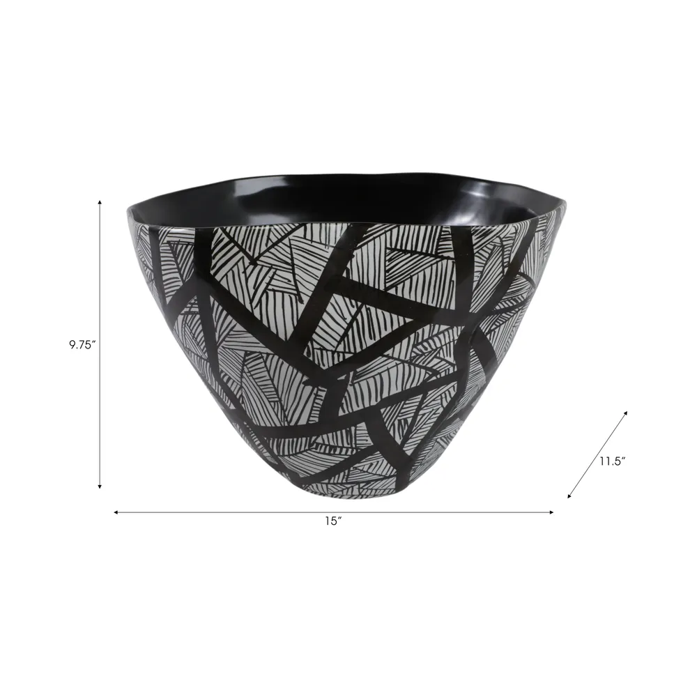 HAMLINSIDE BLACK BOWL 10 (IN)
