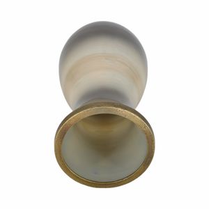 WOODSONBROOK BROWN GLASS VASE 18 (IN) 6