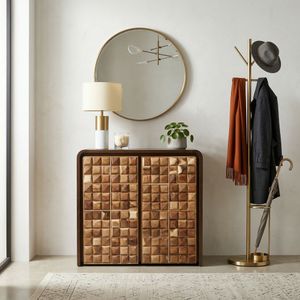GARRETTFIELD BROWN CABINET 32 (IN) 12