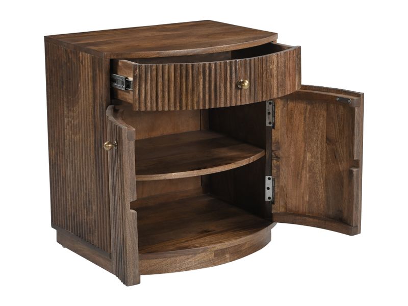 Sabia Nightstand Walnut 6