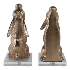 GARRETTSHAW SET OF 2 GOLD DECOR 9 (IN) 5