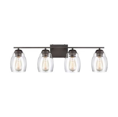 Calistoga 30.5'' Wide 4-Light Vanity Light - Oil Rubbed Bronze