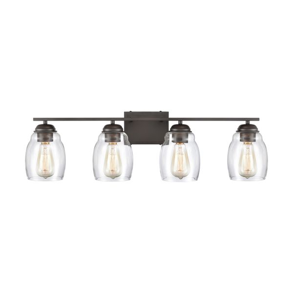 Calistoga 30.5'' Wide 4-Light Vanity Light - Oil Rubbed Bronze