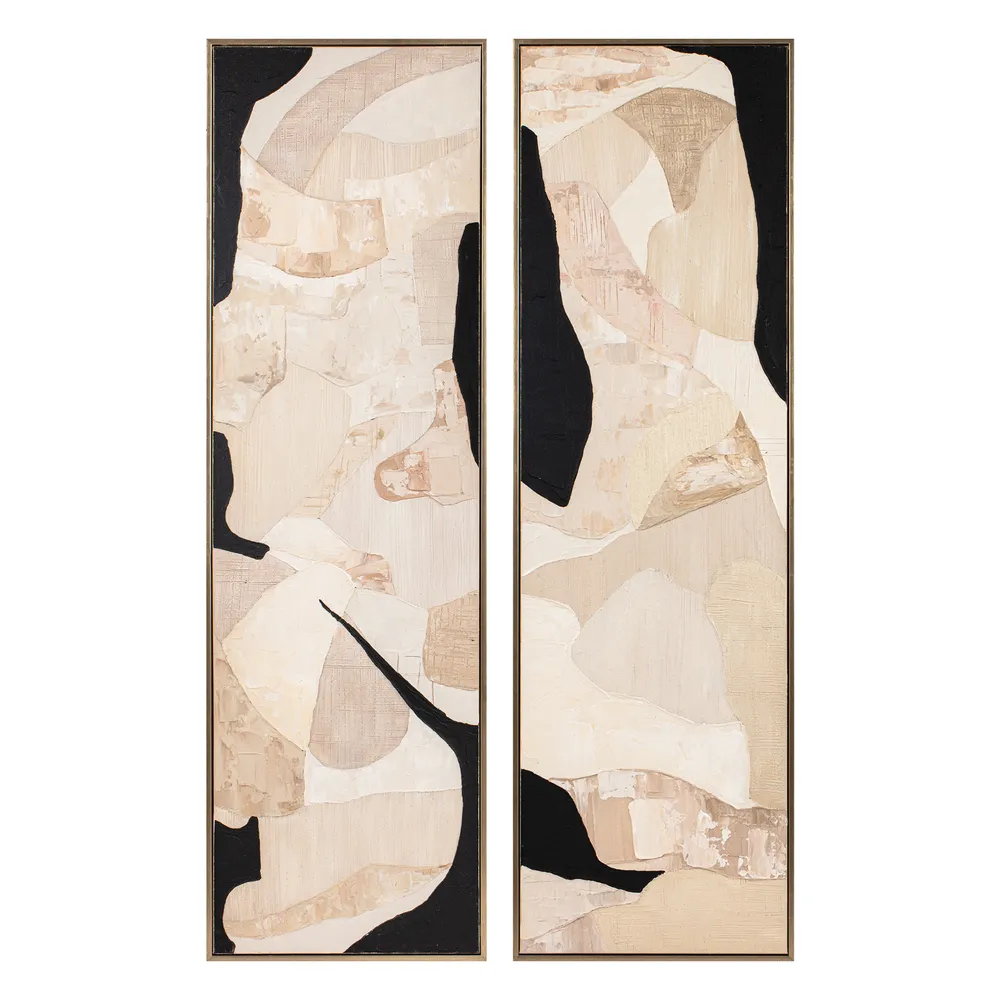 WARDWORTH SET OF 2 IVORY ART 2 (IN)
