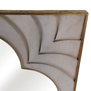 HARVEYWICK IVORY MIRROR 35 (IN) 6