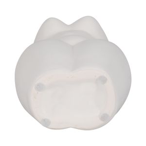 HAMDENHAM WHITE VASE 12 (IN) 8