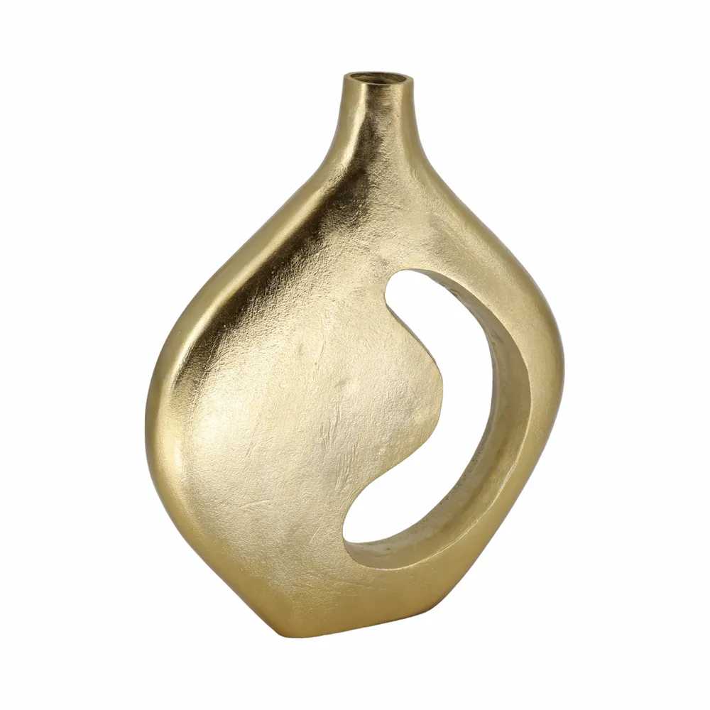 EDGARHAM GOLD VASE 17 (IN)