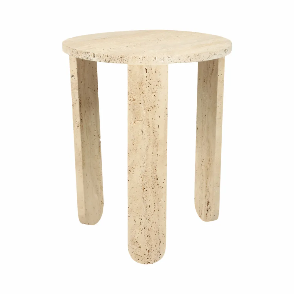 DUNLAPFORD IVORY TABLE 22 (IN)