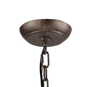Crislett 31'' Wide 6-Light Chandelier - Sunglow Bronze 3