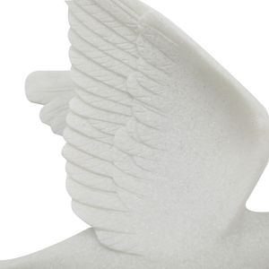 RUEMOOR SET OF 3 WHITE WALL SCULPTURES 13 (IN) 6