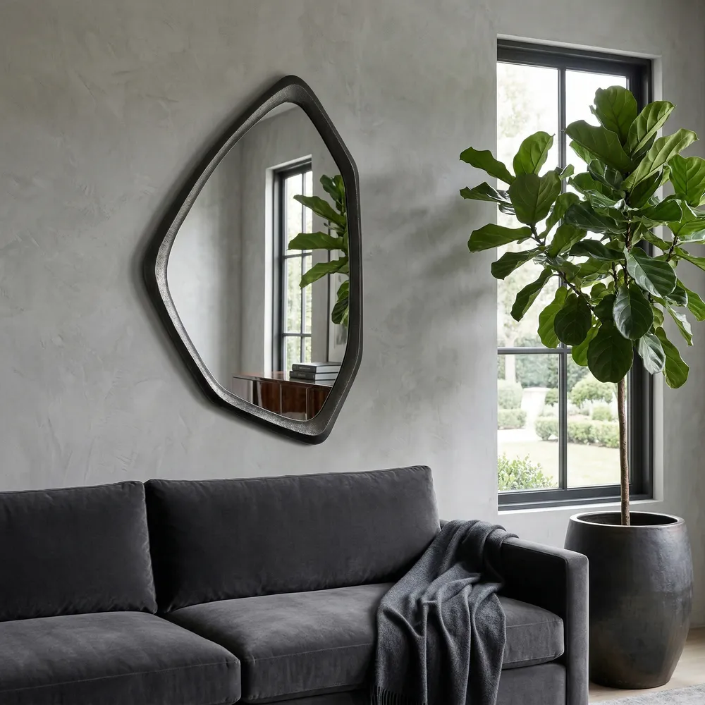 EVANDERMORE BRONZE MIRROR 32 (IN)