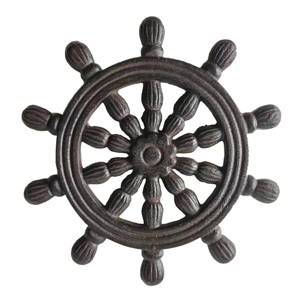 7" SHIPS WHEEL TRIVET