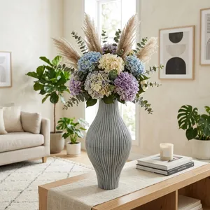HANNAHROSE GRAY VASE 20 (IN) 12