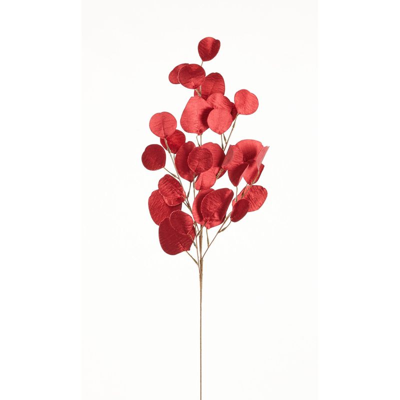 28" Eucalyptus Spray - Red