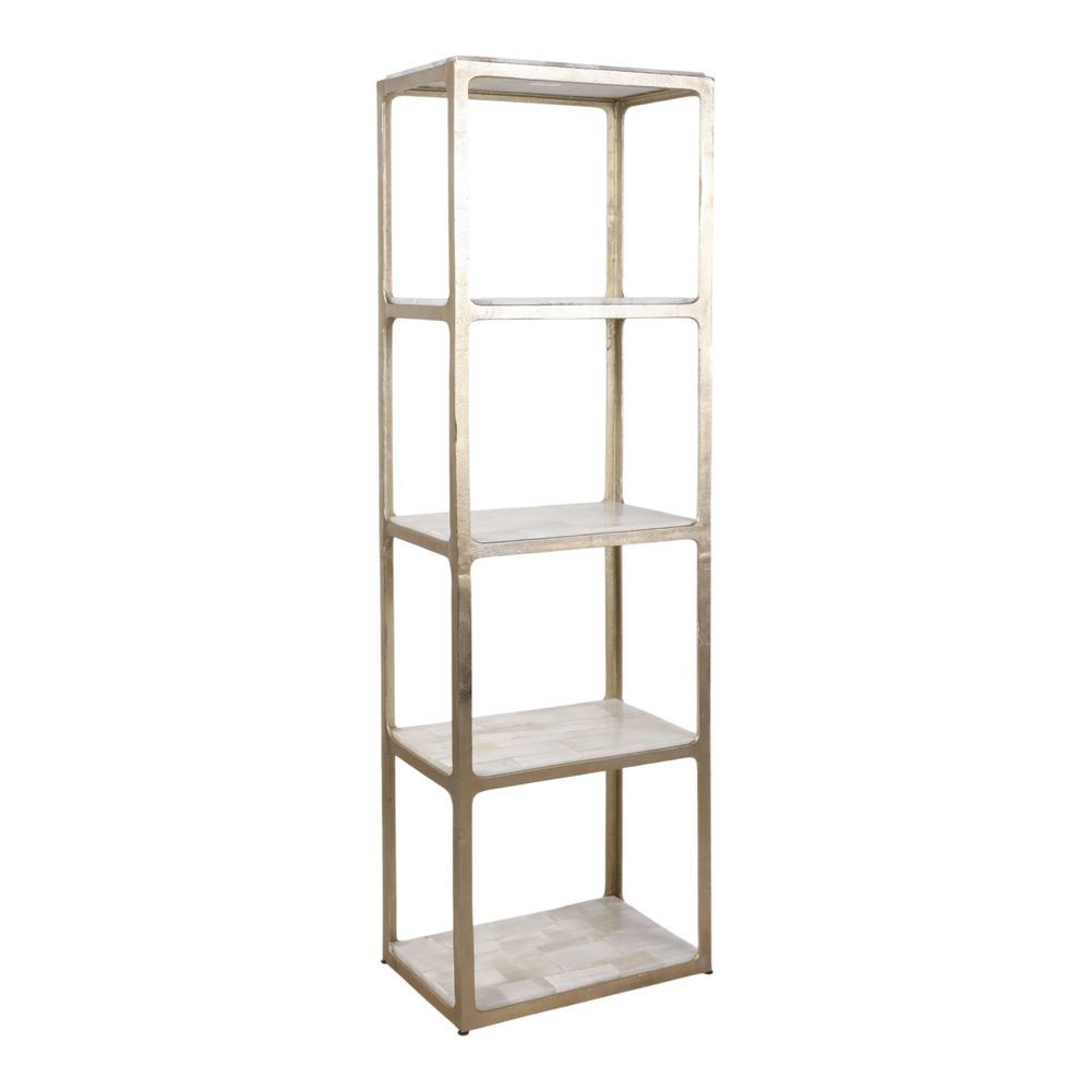 HATTONWAY WHITE ETAGERE 82 (IN)