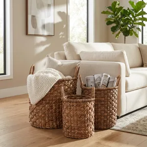 WYLERHOLM SET OF 3 BROWN STORAGE 21 (IN) 2