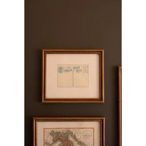 Set of 5 Mixed Framed European Gallery Wall Prints under Glass 3