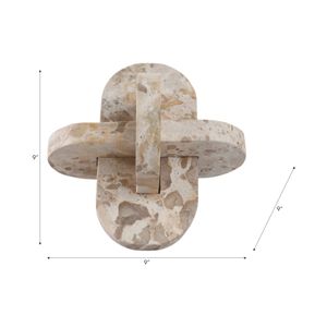 JULIANWICK IVORY DECOR 9 (IN) 6