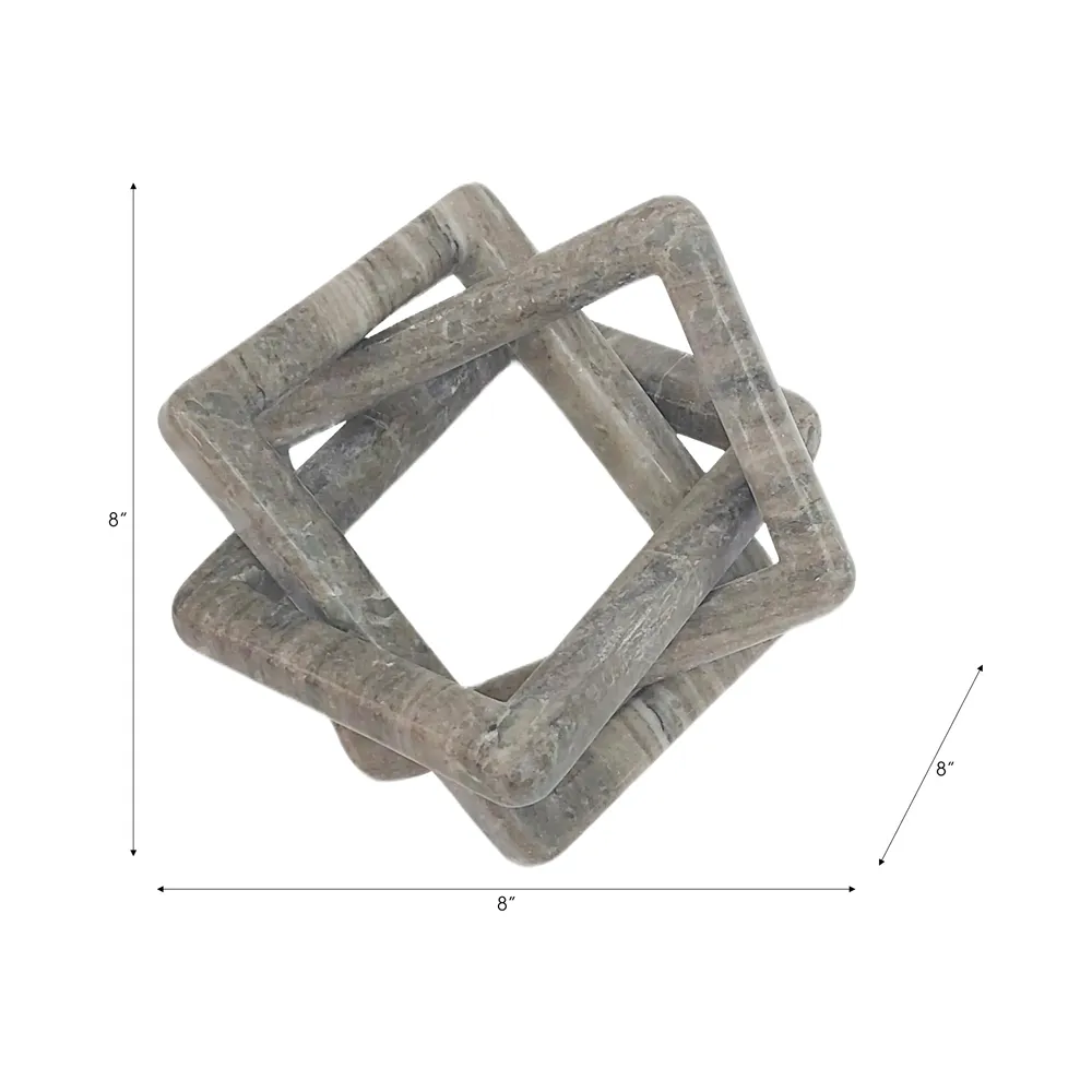 BIRCHCROSS BEIGE DECOR 9 (IN)