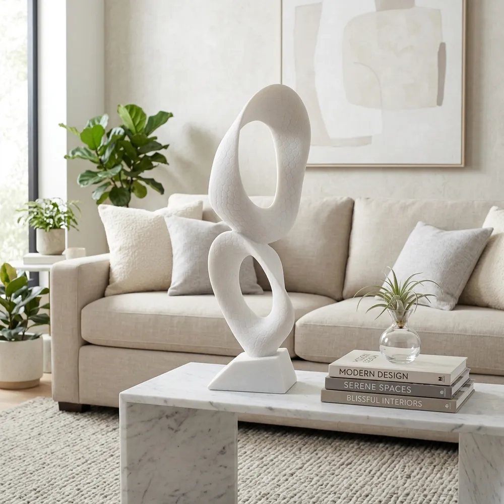 DARIENSTONE WHITE DECOR 25 (IN)