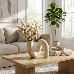 BAIRDWAY IVORY VASE 7 (IN) 12