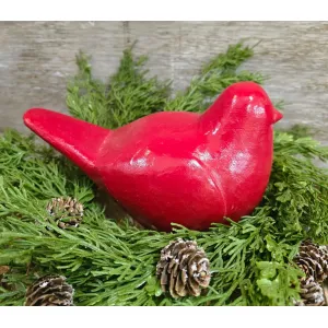 Wooden Cardinal 7.5x5.25in 2