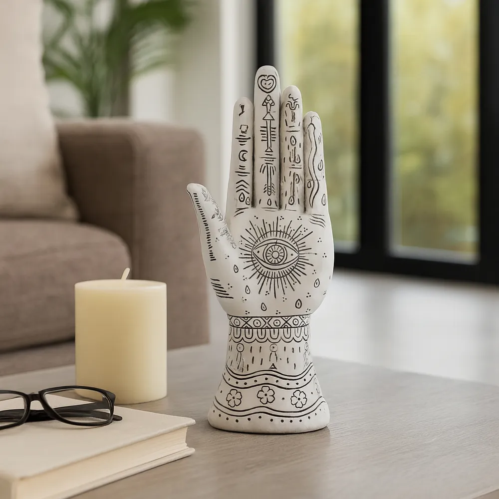HALFORDVIEW WHITE DECOR 10 (IN)