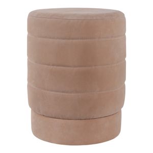 CALESTONE BROWN OTTOMAN 19 (IN) 1