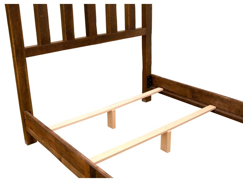 Barnwood Post Bed - King 6