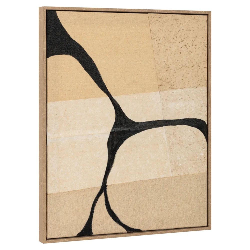 ZOEFORD SET OF 6 BLACK ART 20 (IN)