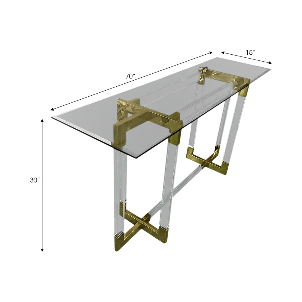 GLENCREST CLEAR CONSOLE 30 (IN)
