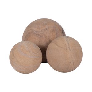 MASONHAM SET OF 3 BROWN DECOR 5 (IN) 5